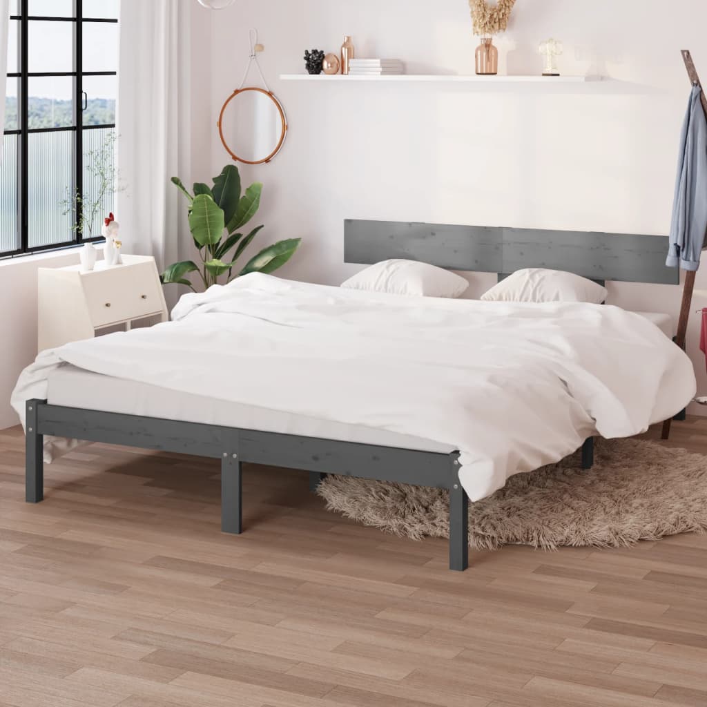 Bed Frame Without Mattress Solid Wood