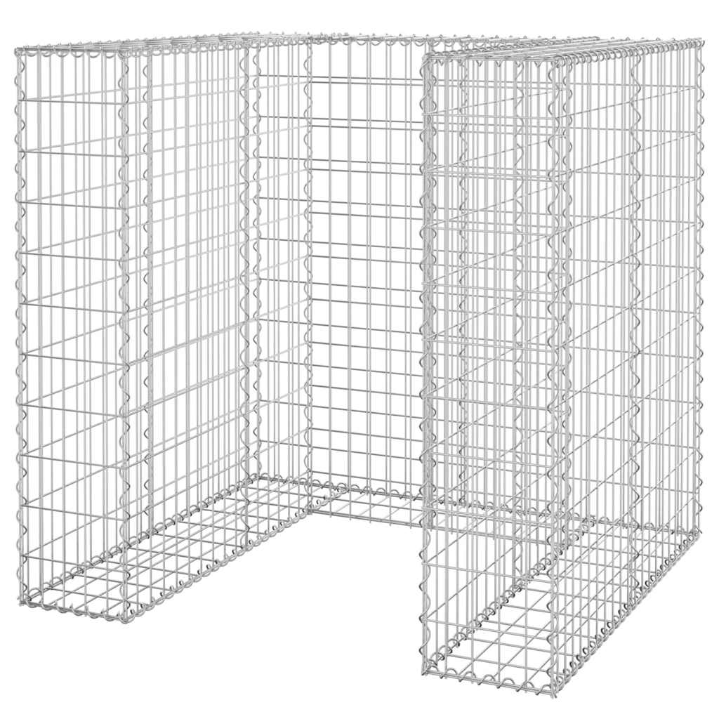 Gabion Wall For Garbage Bin Galvanised Steel