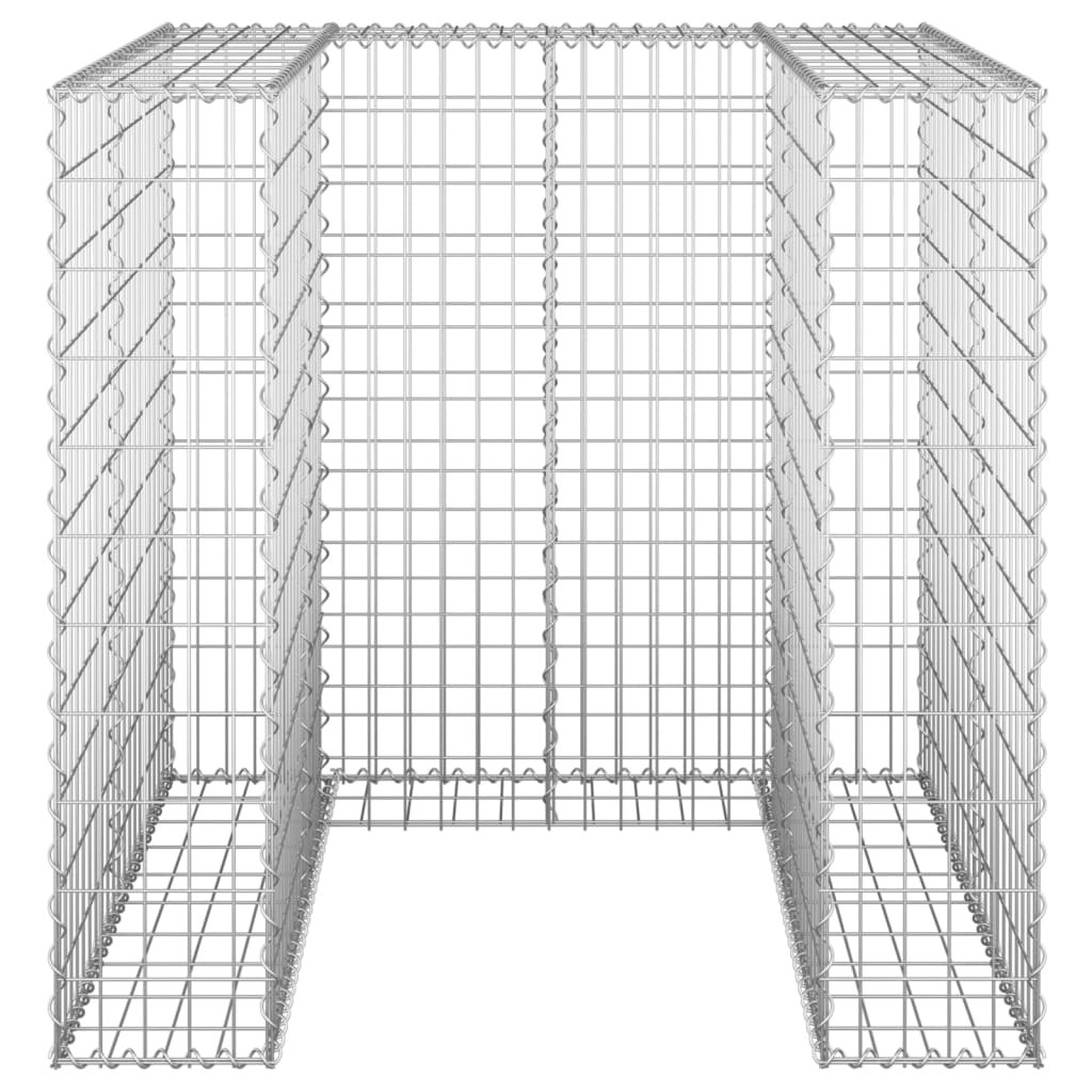 Gabion Wall For Garbage Bin Galvanised Steel