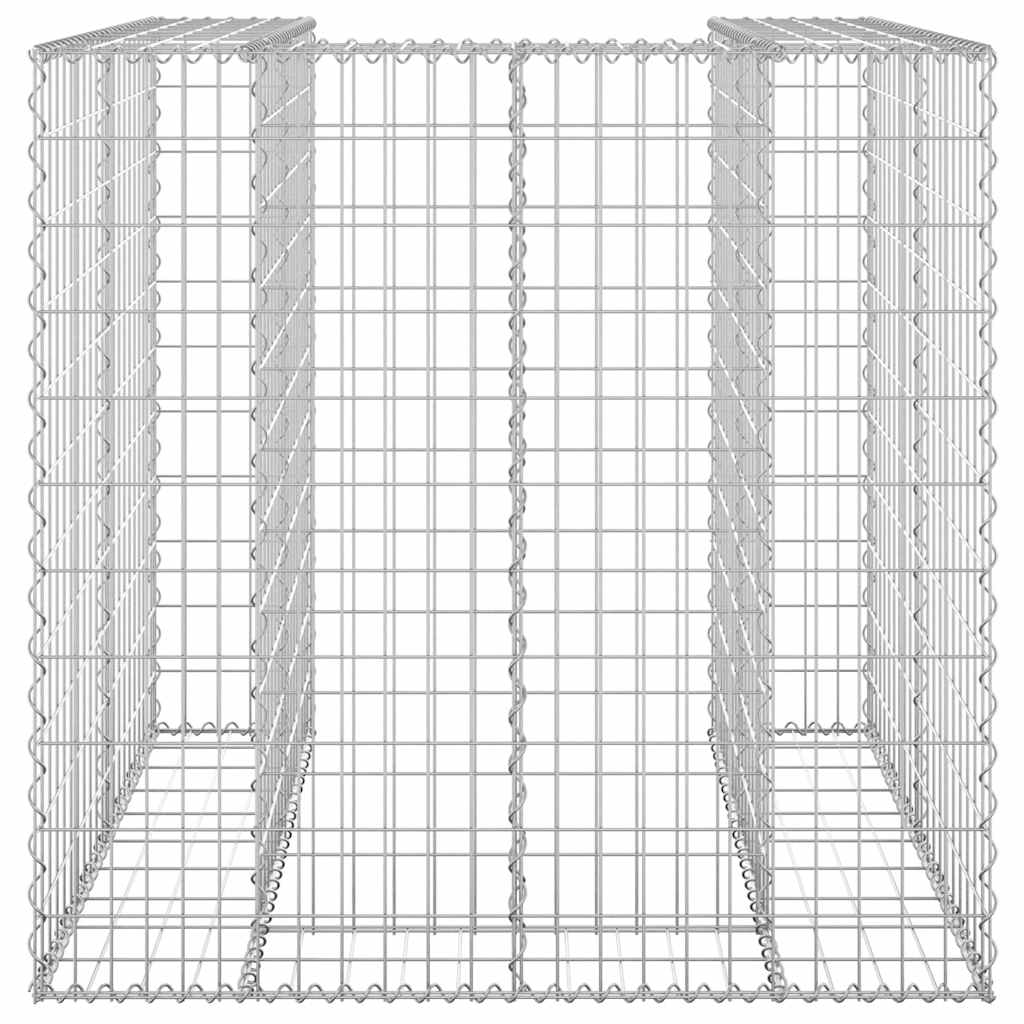 Gabion Wall For Garbage Bin Galvanised Steel