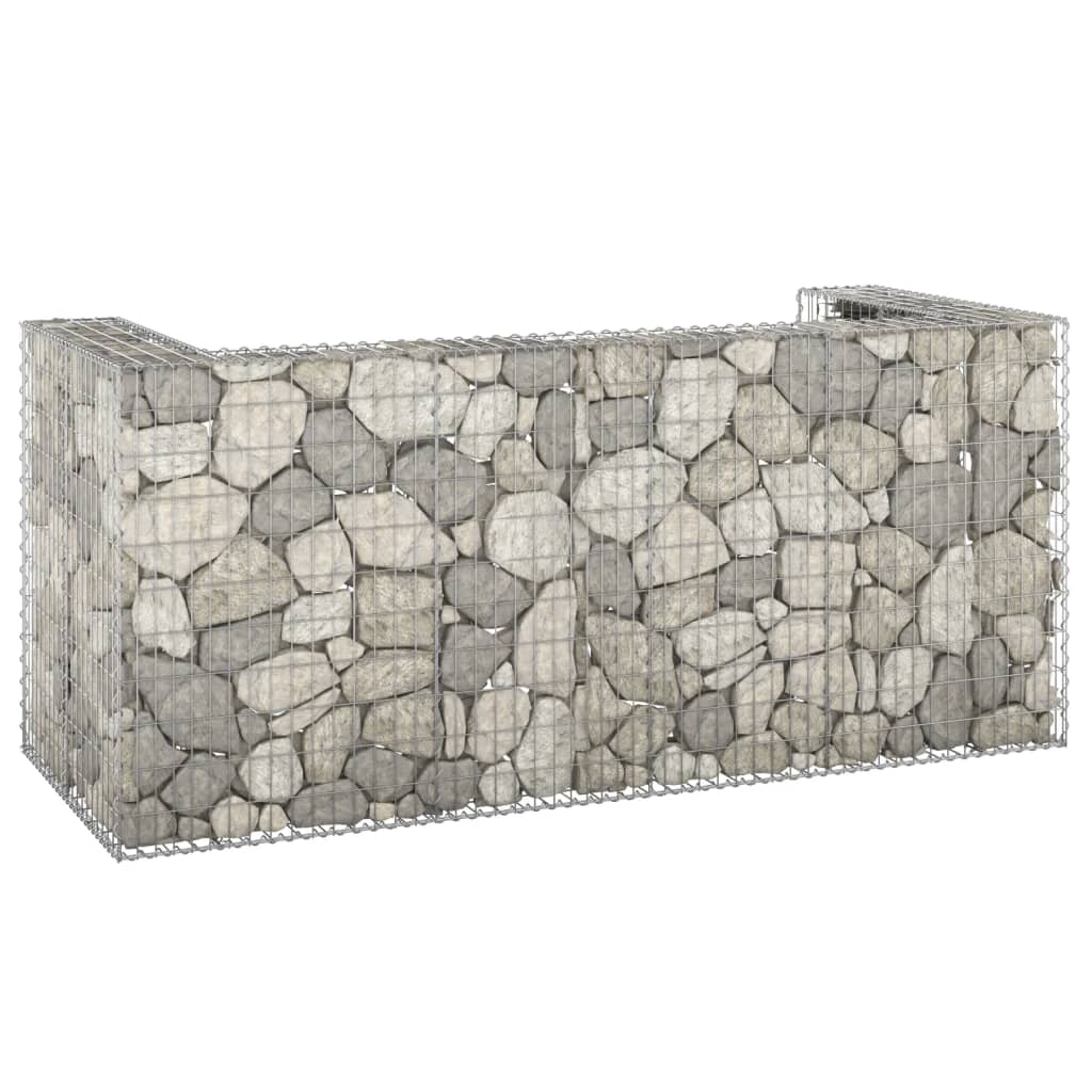 Gabion Wall For Garbage Bin Galvanised Steel