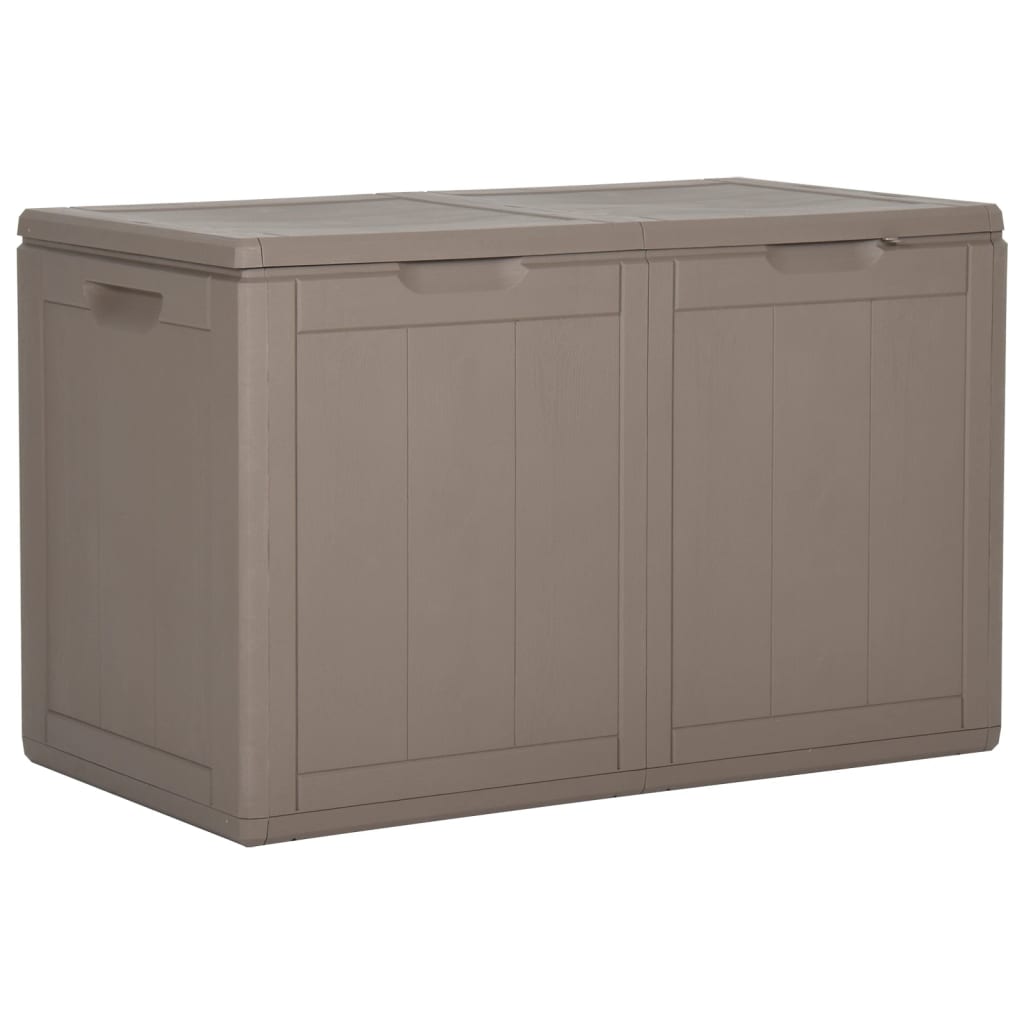 Garden Storage Box 90L Pp Wood Look