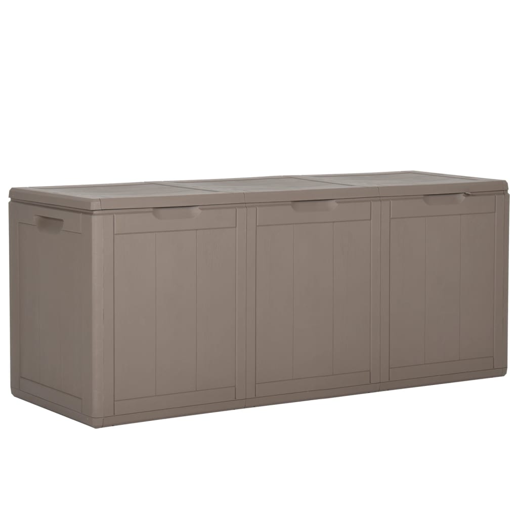 Garden Storage Box 90L Pp Wood Look