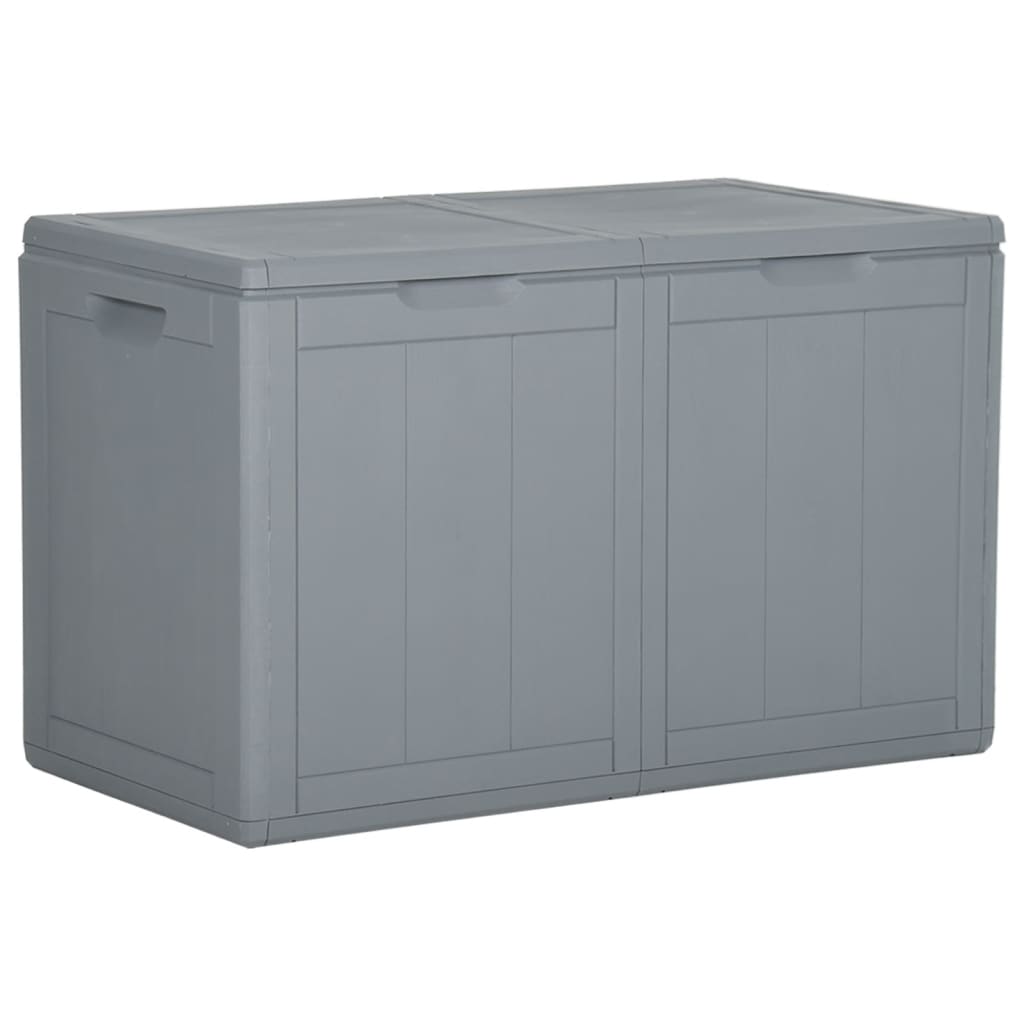 Garden Storage Box 90L Pp Wood Look