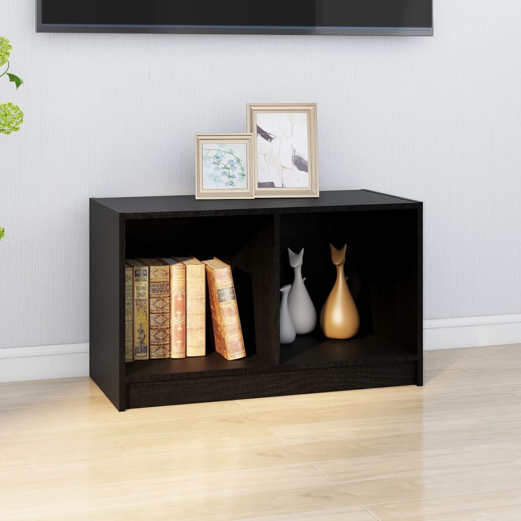 Tv Cabinet 70X33X42 Cm Solid Pinewood