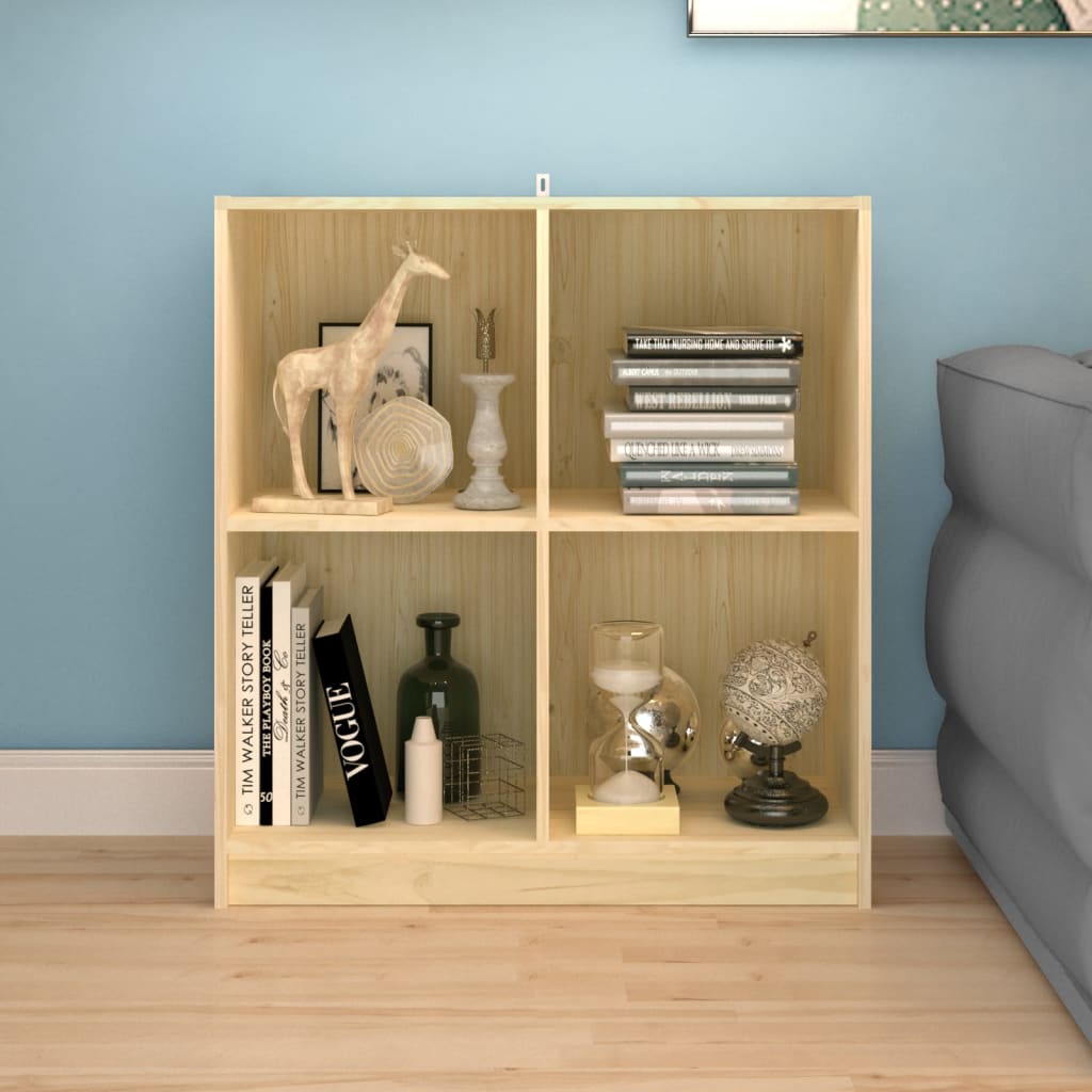 Sideboard 70X33X76 Cm Solid Pinewood