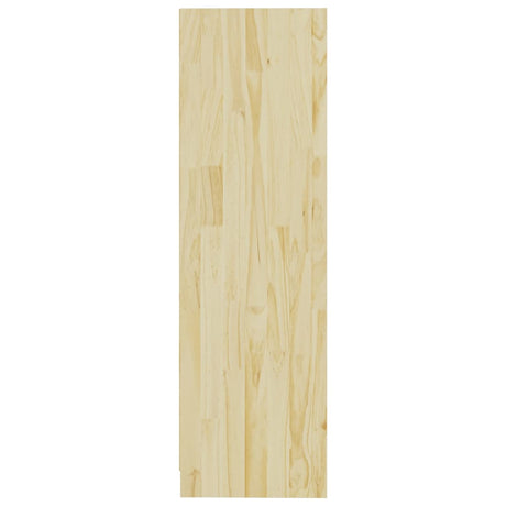 Book Cabinet 70X33X110 Cm Solid Pinewood