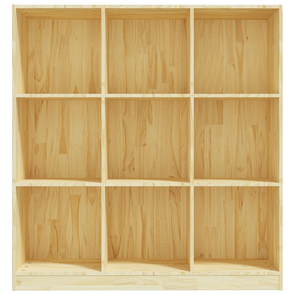 Book Cabinet/Room Divider 104X33.5X110 Cm Solid Pinewood