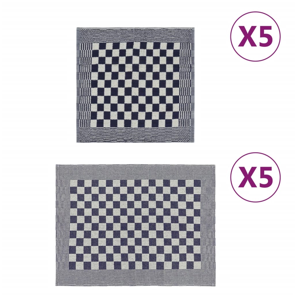 50 Piece Towel Set Cotton