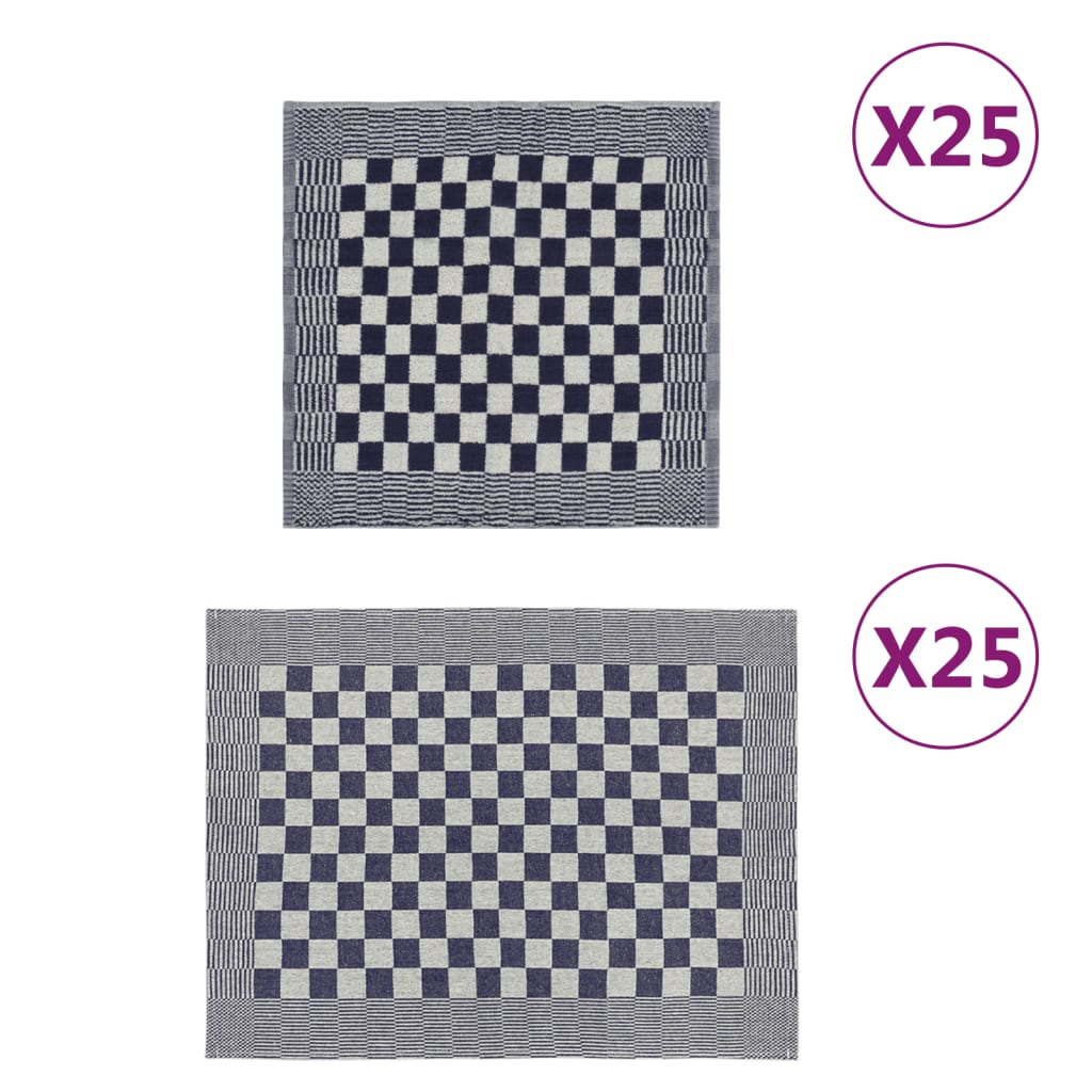 50 Piece Towel Set Cotton