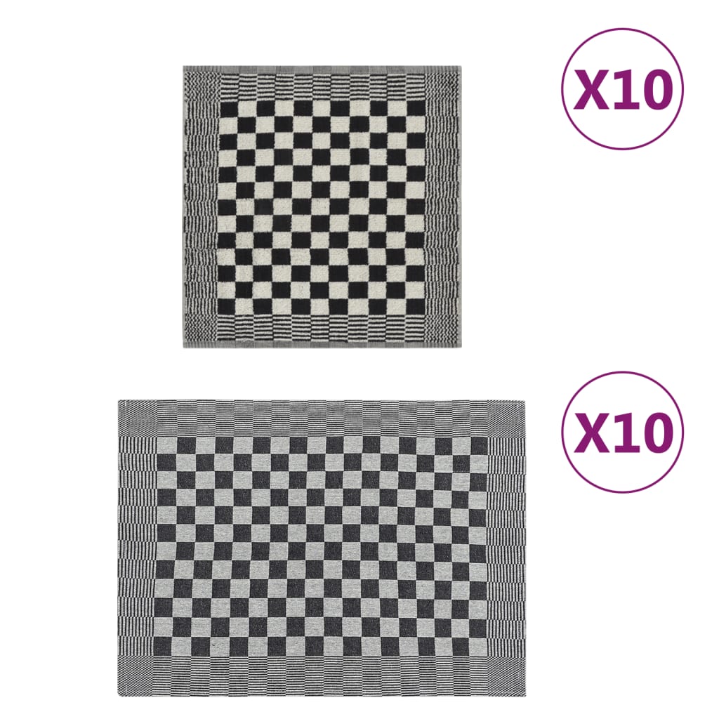 50 Piece Towel Set Cotton