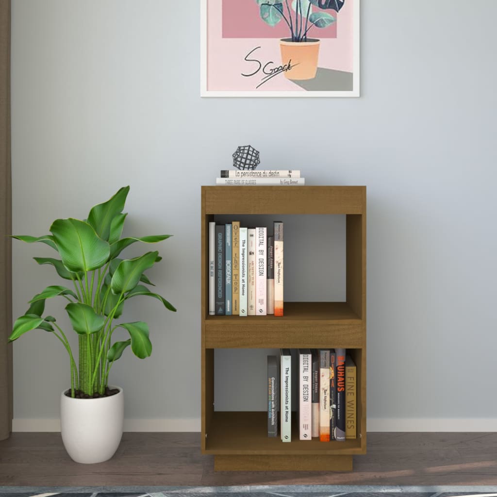 Book Cabine 40X35X Solid Pinewood