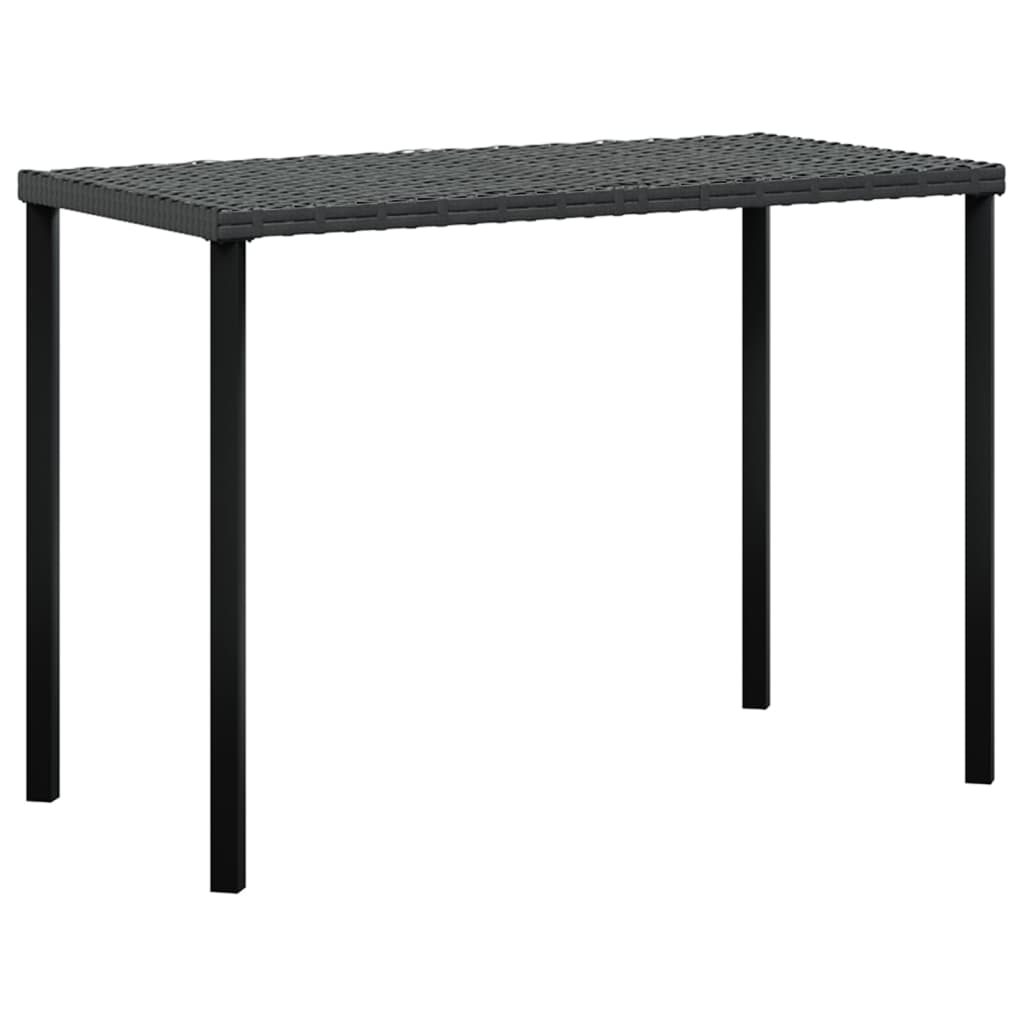 5 Piece L-Shaped Couch Sofa Set With Cushions Poly Rattan