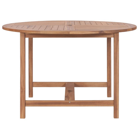 Garden Dining Table Ø110X75 Cm Solid Wood Teak