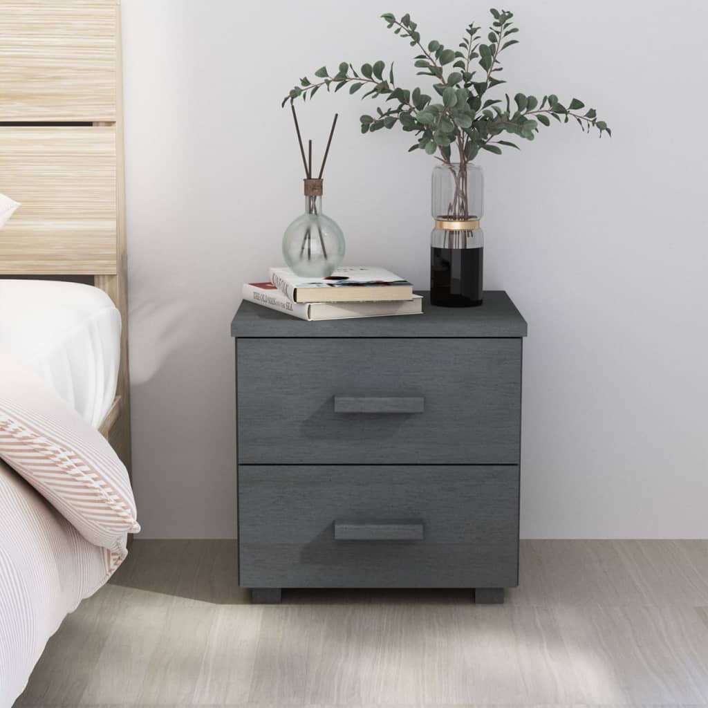 Bedside Cabinets Hamar 2 Pcs 40X35X44.5Cm Solid Wood