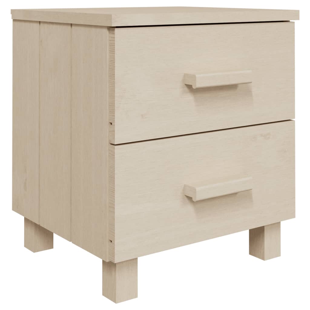 Bedside Cabinets Hamar 2 Pcs 40X35X44.5Cm Solid Wood