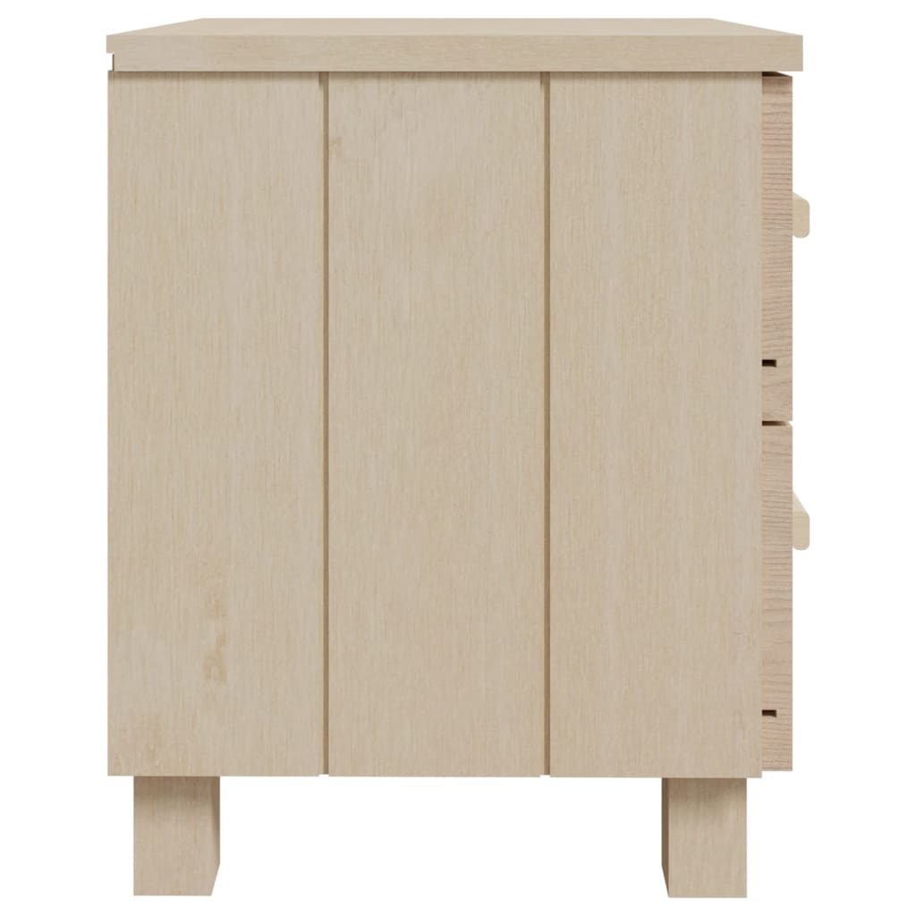 Bedside Cabinets Hamar 2 Pcs 40X35X44.5Cm Solid Wood