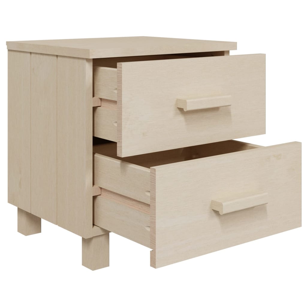 Bedside Cabinets Hamar 2 Pcs 40X35X44.5Cm Solid Wood