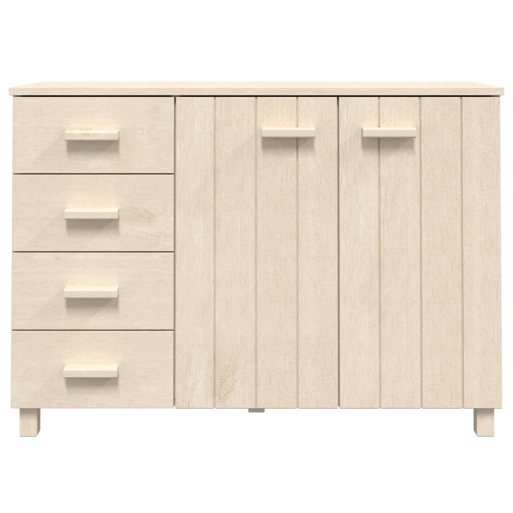 Sideboard Hamar 113X40X80 Cm Solid Wood Pine