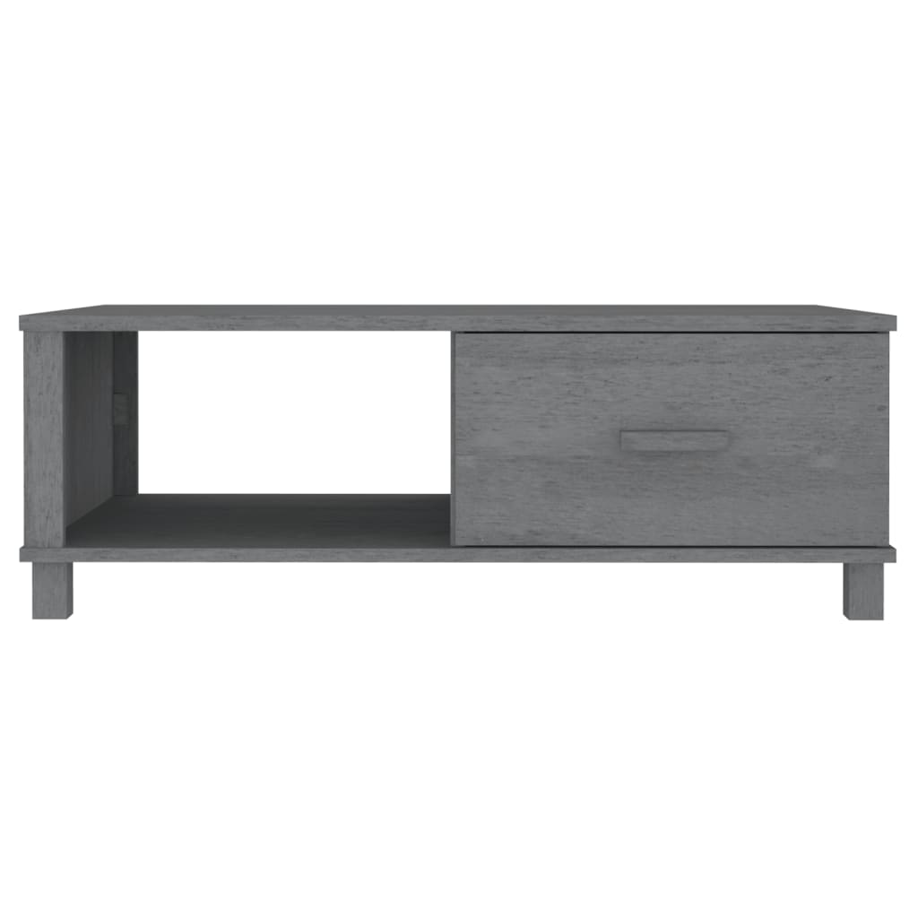 Coffee Table Hamar 100X55X35 Cm Solid Wood Pine