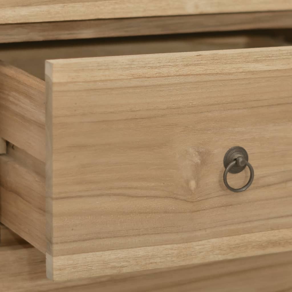 Chest Of Drawers 40X30X100 Cm Solid Wood Teak