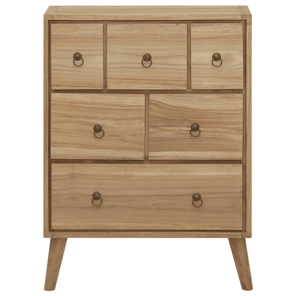 Chest Of Drawers 56X30X80 Cm Solid Wood Teak