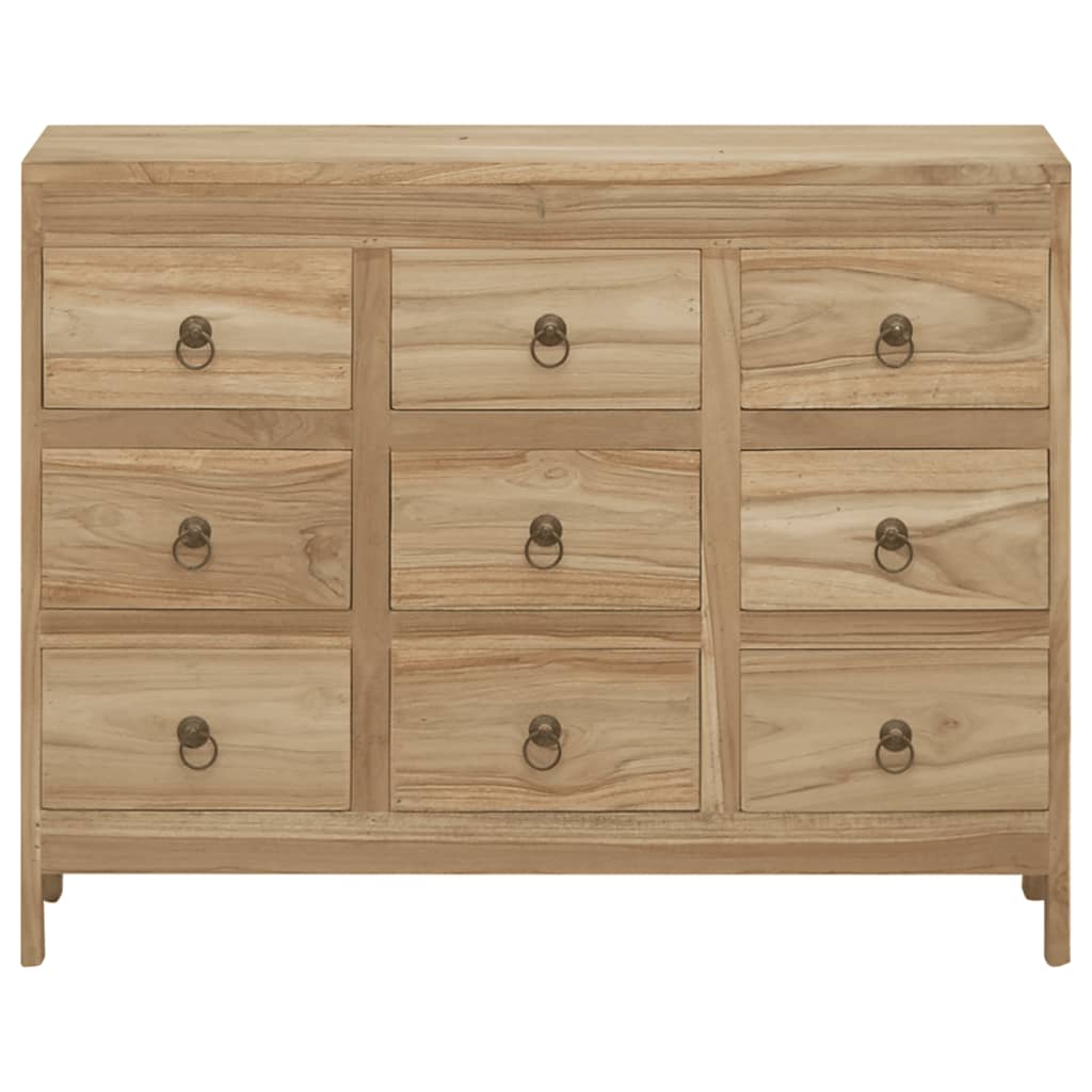 Chest Of Drawers 80X30X55 Cm Solid Wood Teak
