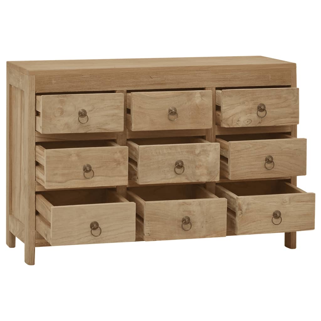 Chest Of Drawers 80X30X55 Cm Solid Wood Teak