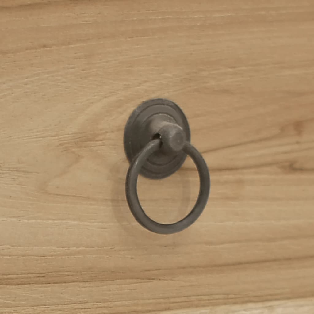 Chest Of Drawers 30X30X90 Cm Solid Wood Teak