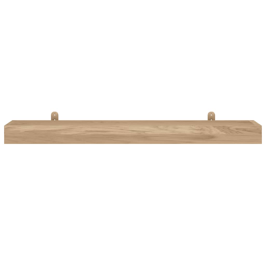 Wall Shelves 2 Pcs Solid Wood Teak