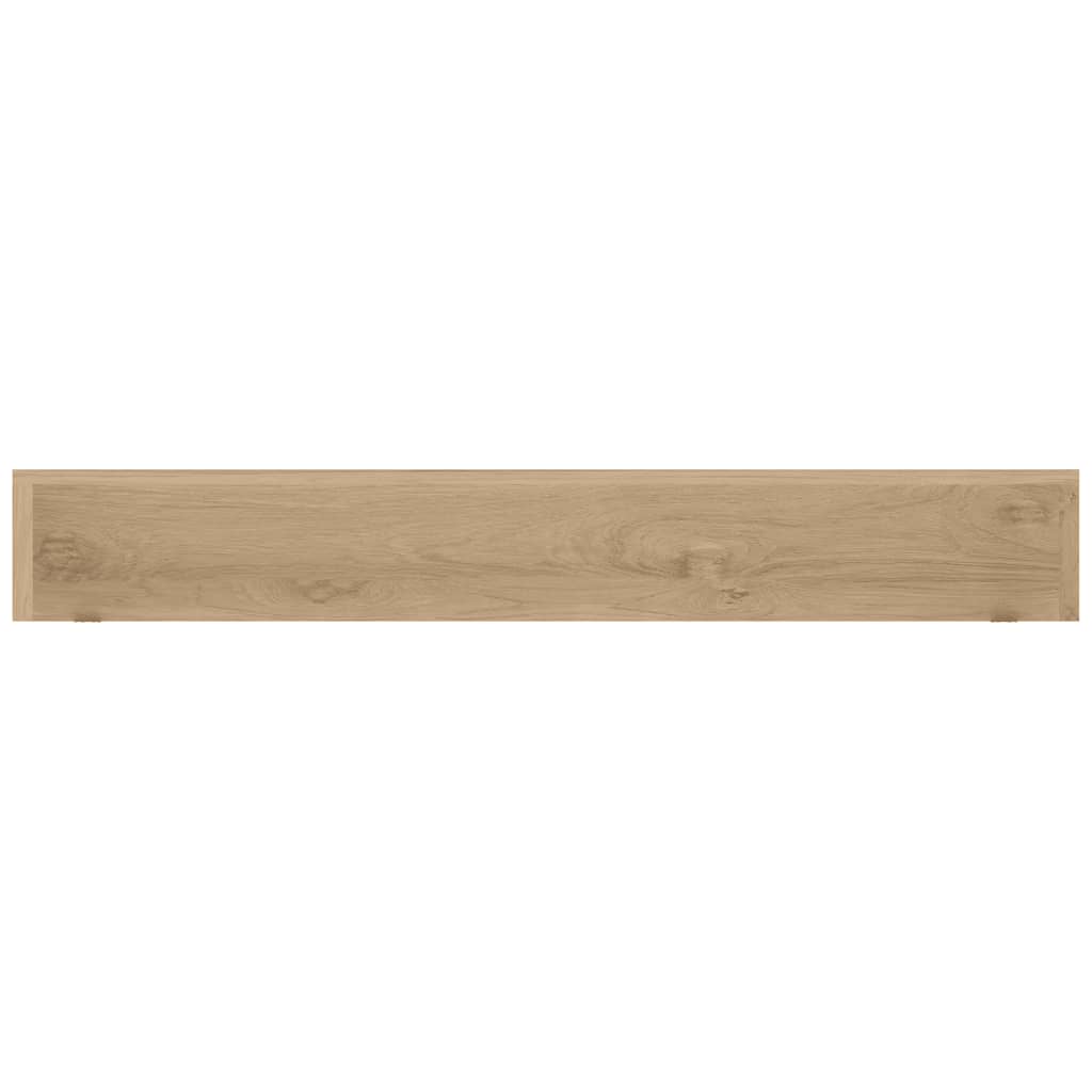 Wall Shelves 2 Pcs Solid Wood Teak