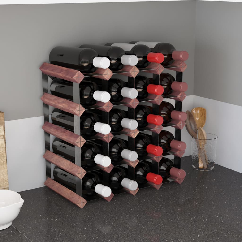 Wine Rack For 12 Bottles Solid Pinewood