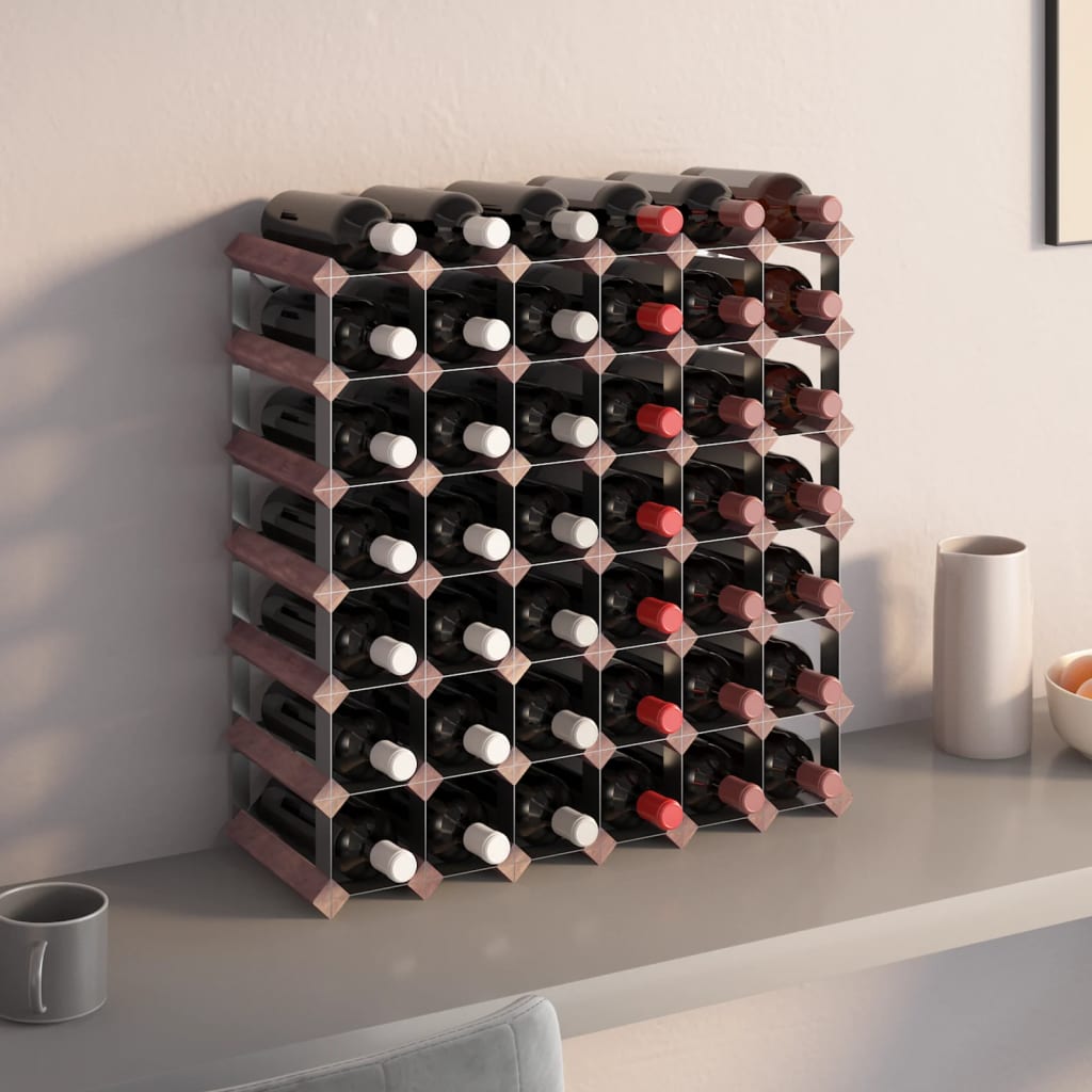 Wine Rack For 12 Bottles Solid Pinewood