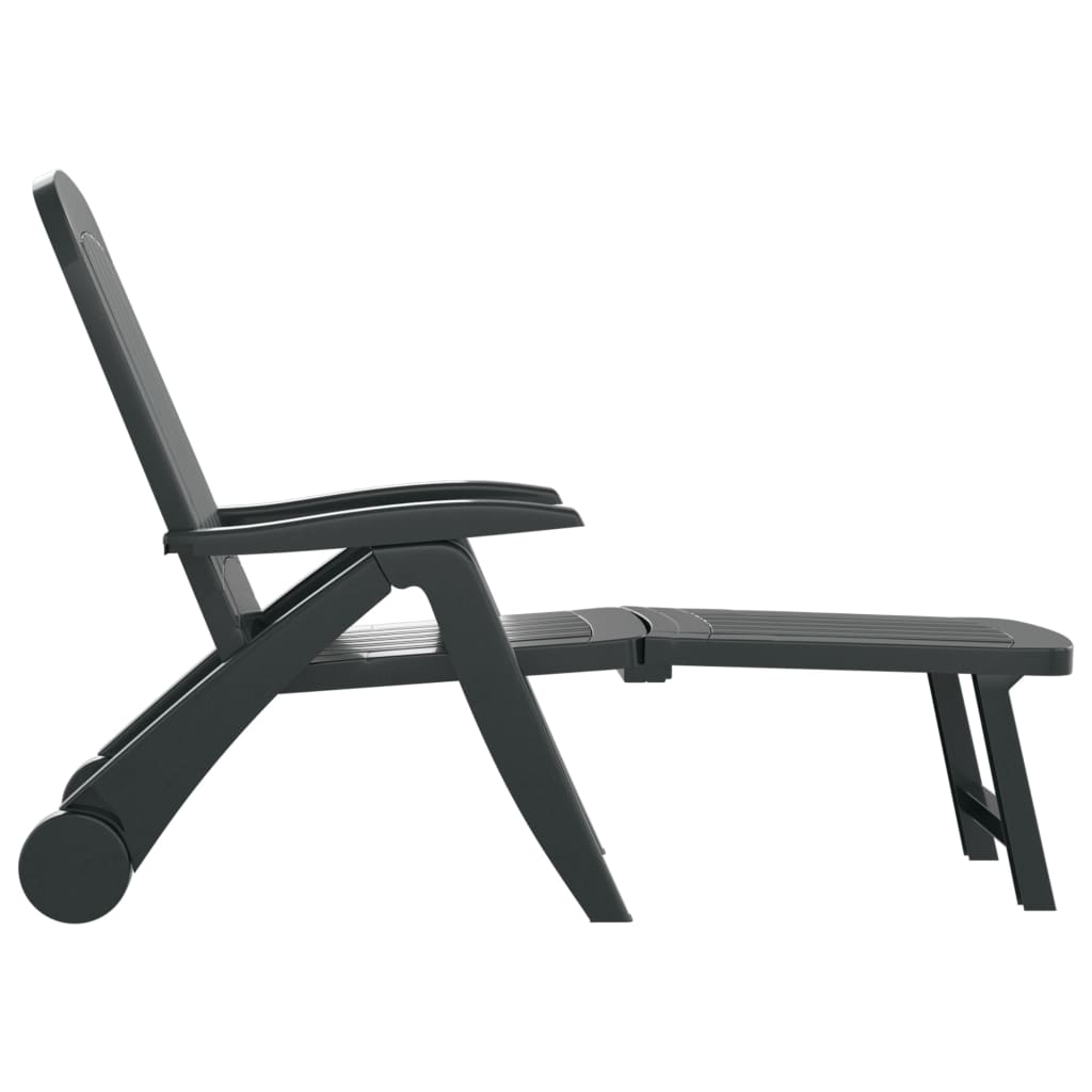 Folding Sun Lounger Polypropylene