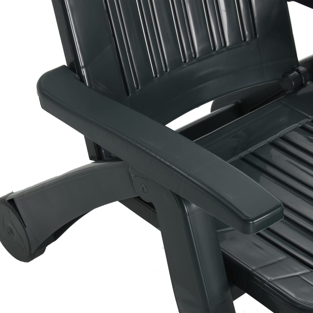 Folding Sun Lounger Polypropylene