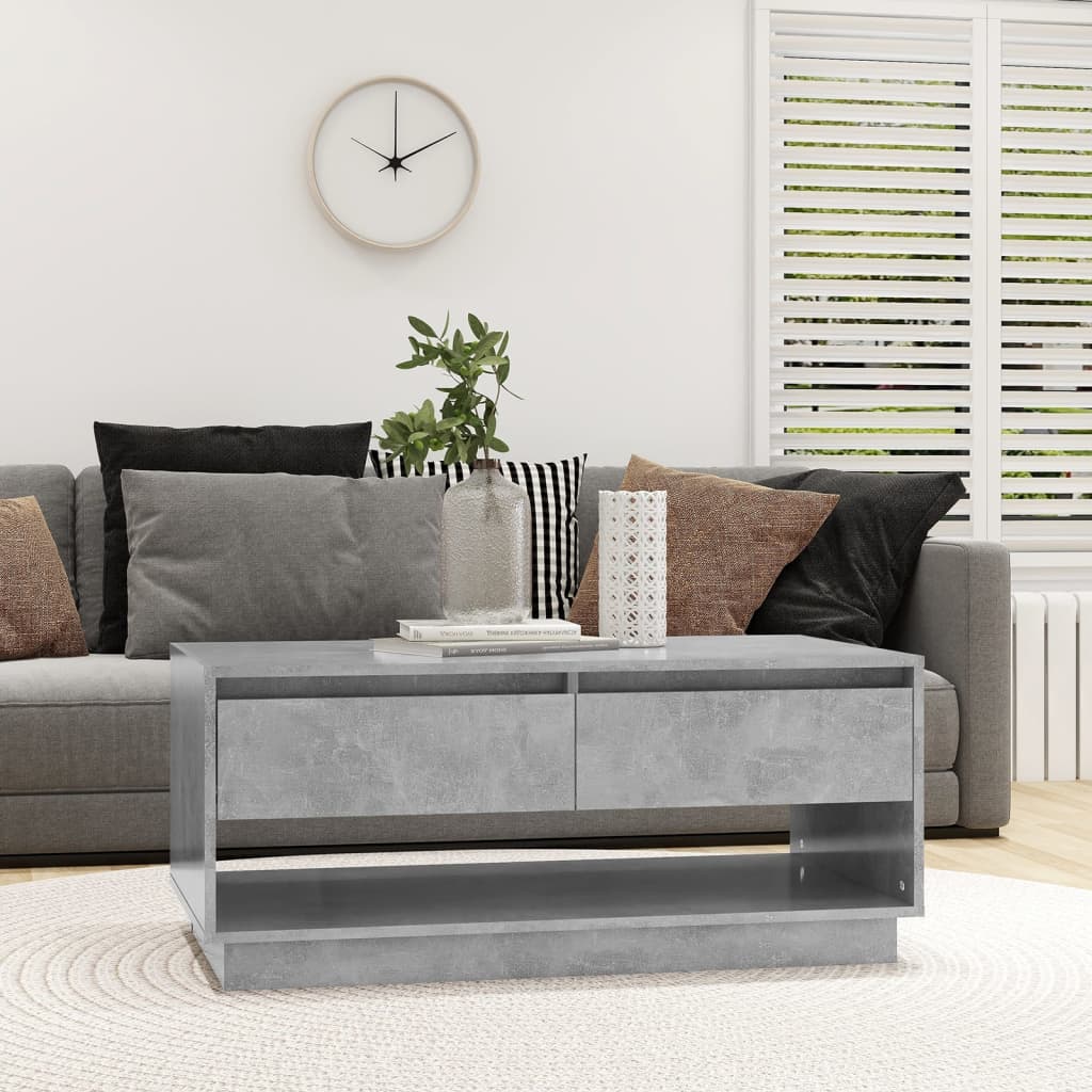 Coffee Table 102.5X55X44 Cm Engineered Wood