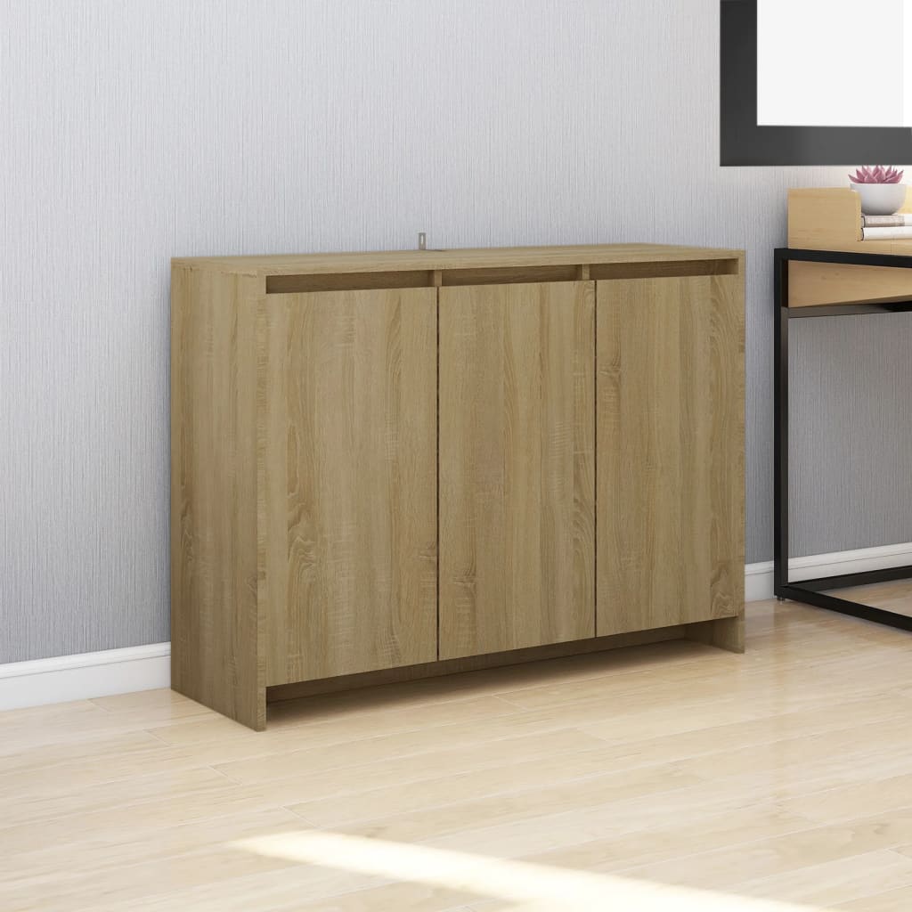 Sideboard 102X33X75 Cm Engineered Wood