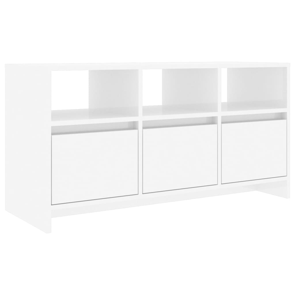 Tv Cabinet 102X37.5X52.5 Cm Engineered Wood