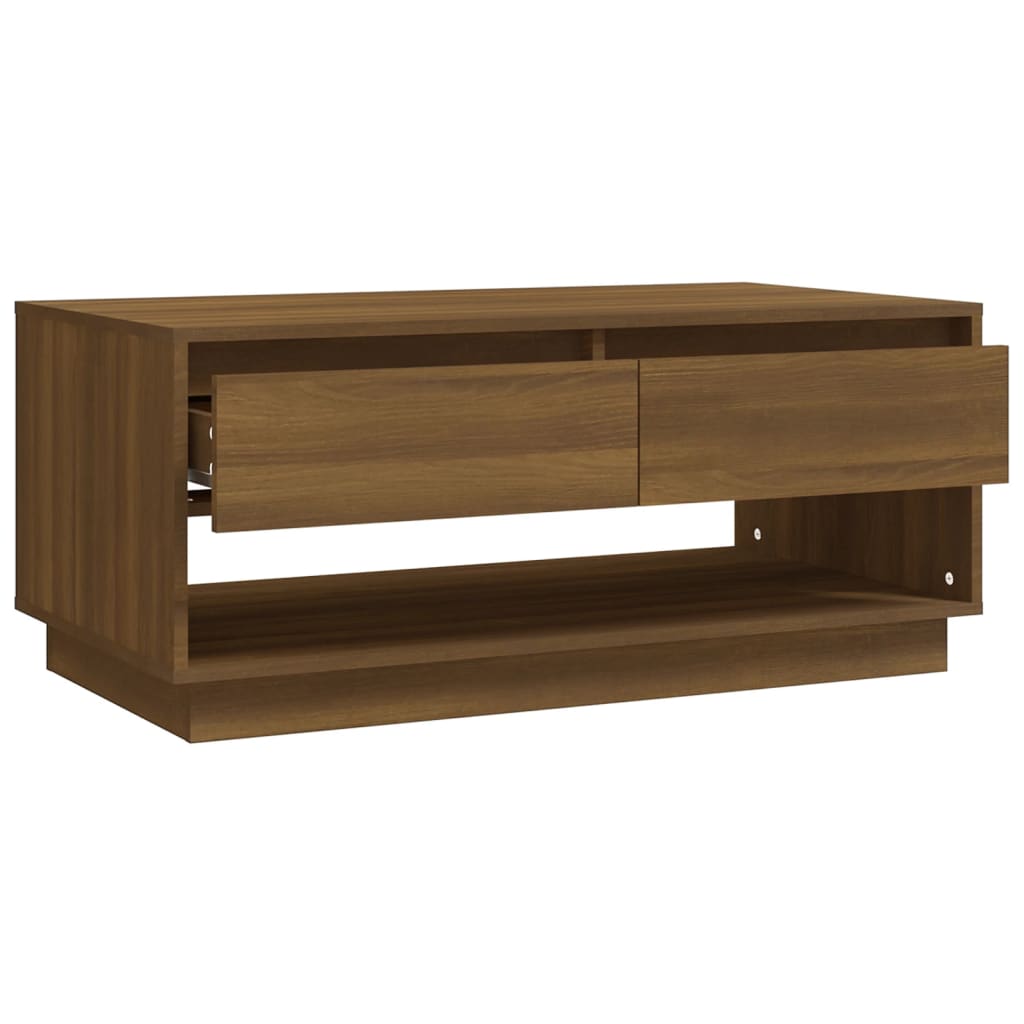 Coffee Table 102.5X55X44 Cm Engineered Wood