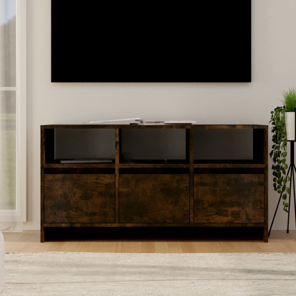 Tv Cabinet 102X37.5X52.5 Cm Engineered Wood