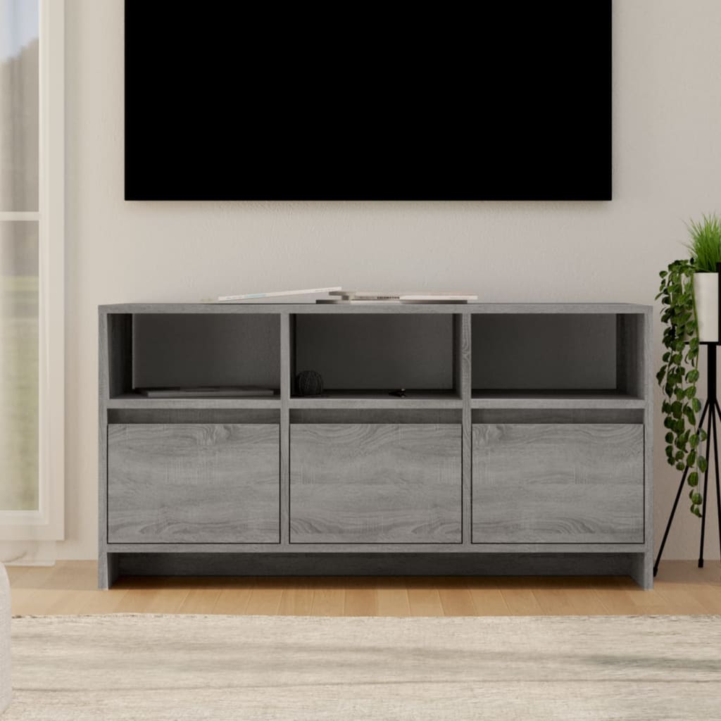 Tv Cabinet 102X37.5X52.5 Cm Engineered Wood