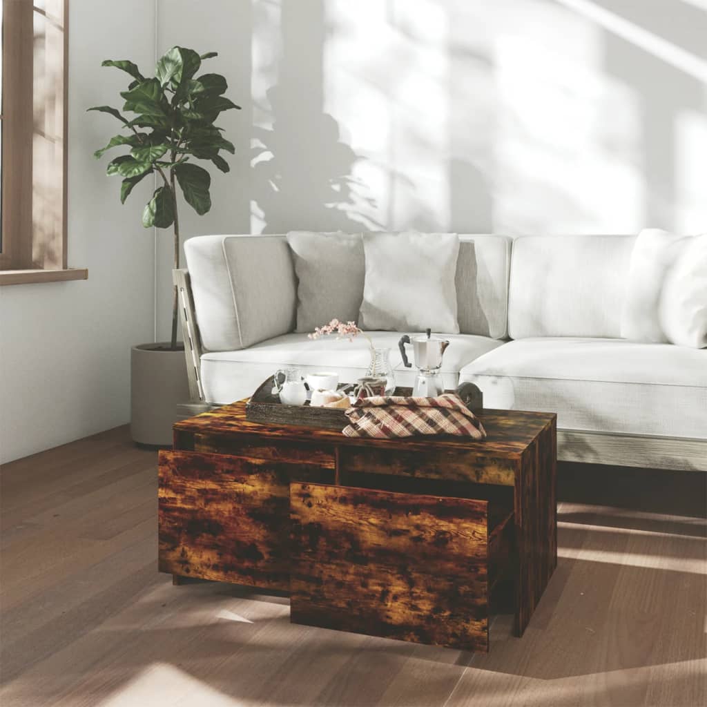 Coffee Table 90X50X41.5 Cm Engineered Wood