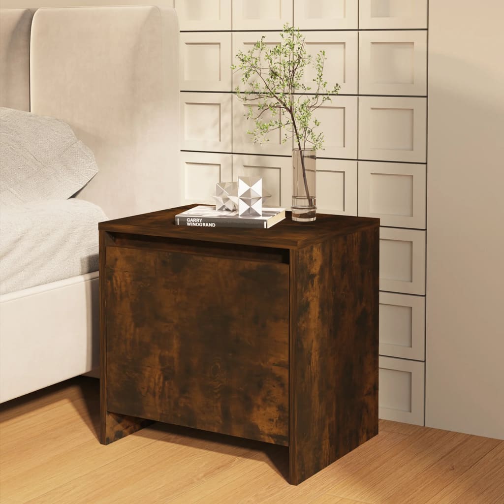 Bedside Cabinet 45X34X44.5 Cm Engineered Wood