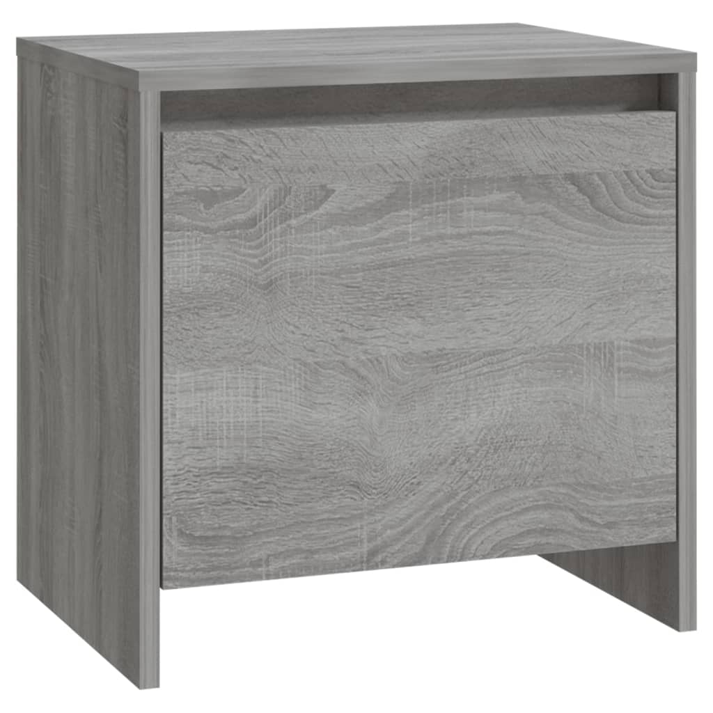 Bedside Cabinet 45X34X44.5 Cm Engineered Wood