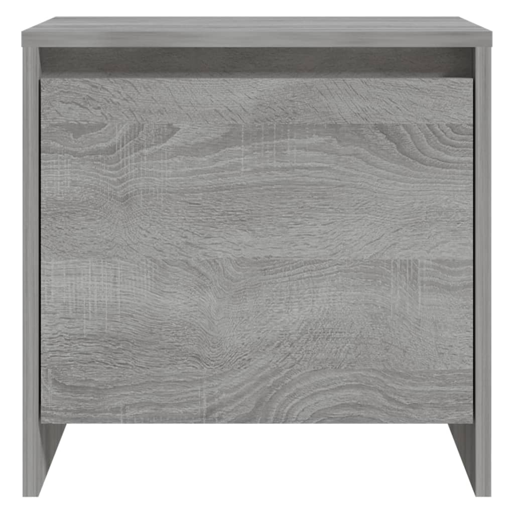 Bedside Cabinet 45X34X44.5 Cm Engineered Wood