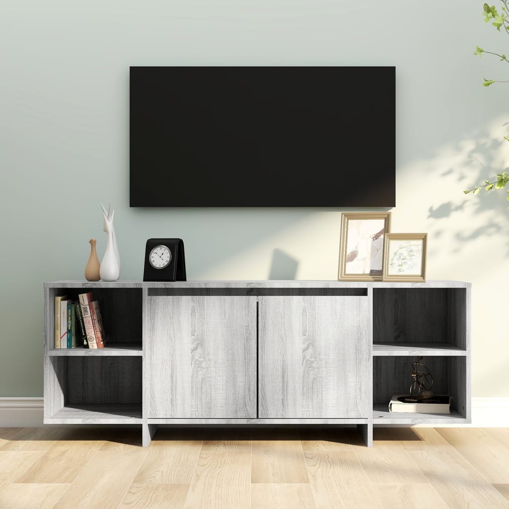 Tv Cabinet 130X35X50 Cm Engineered Wood