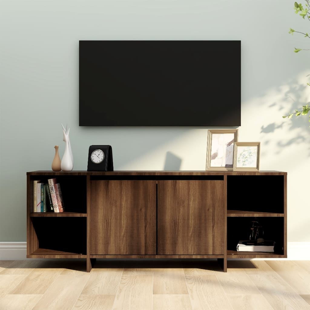 Tv Cabinet 130X35X50 Cm Engineered Wood