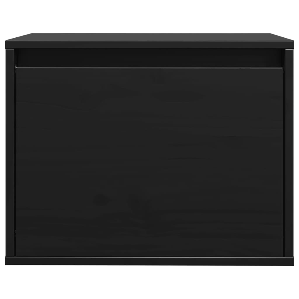 Wall Cabinet 45X30X35 Cm Solid Pinewood