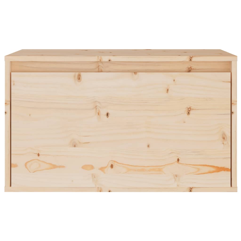 Wall Cabinet 60X30X35 Cm Solid Pinewood