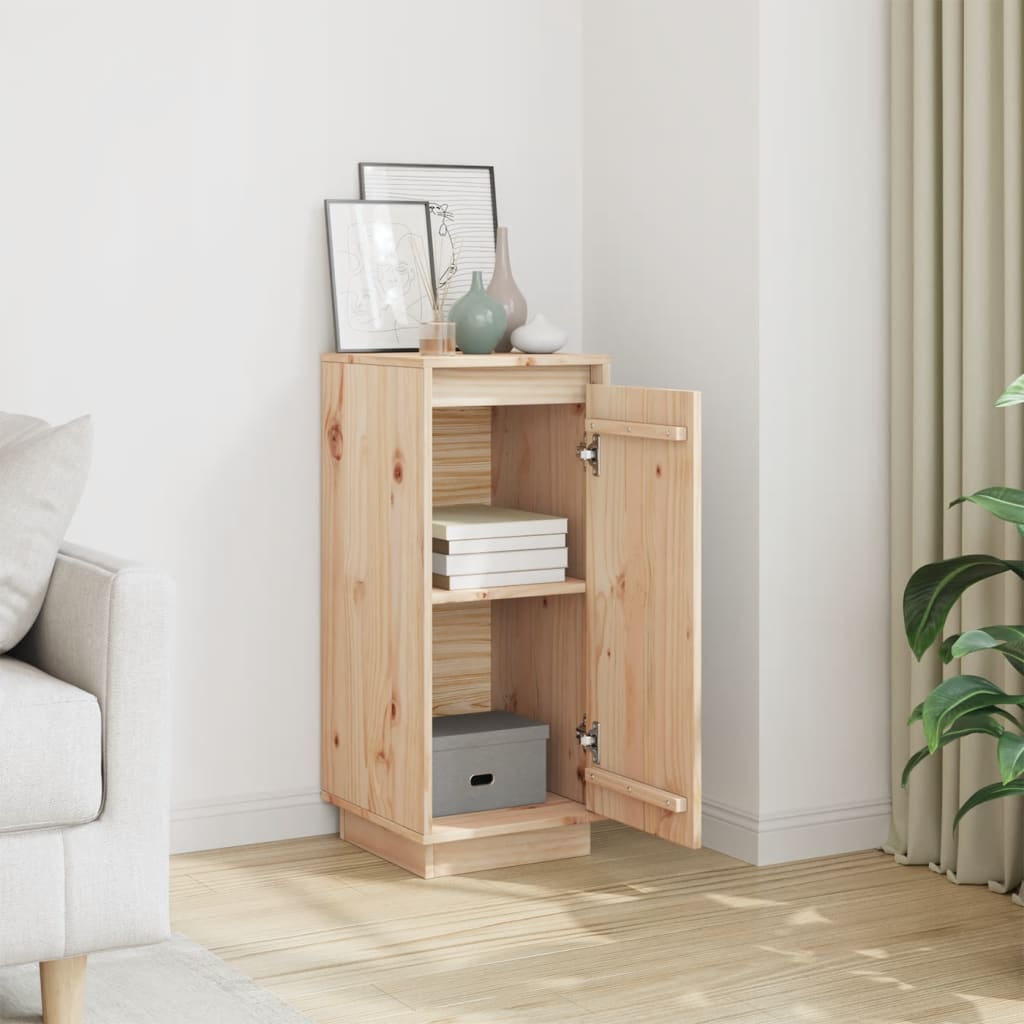 Sideboard 31.5X34X75 Cm Solid Wood Pine